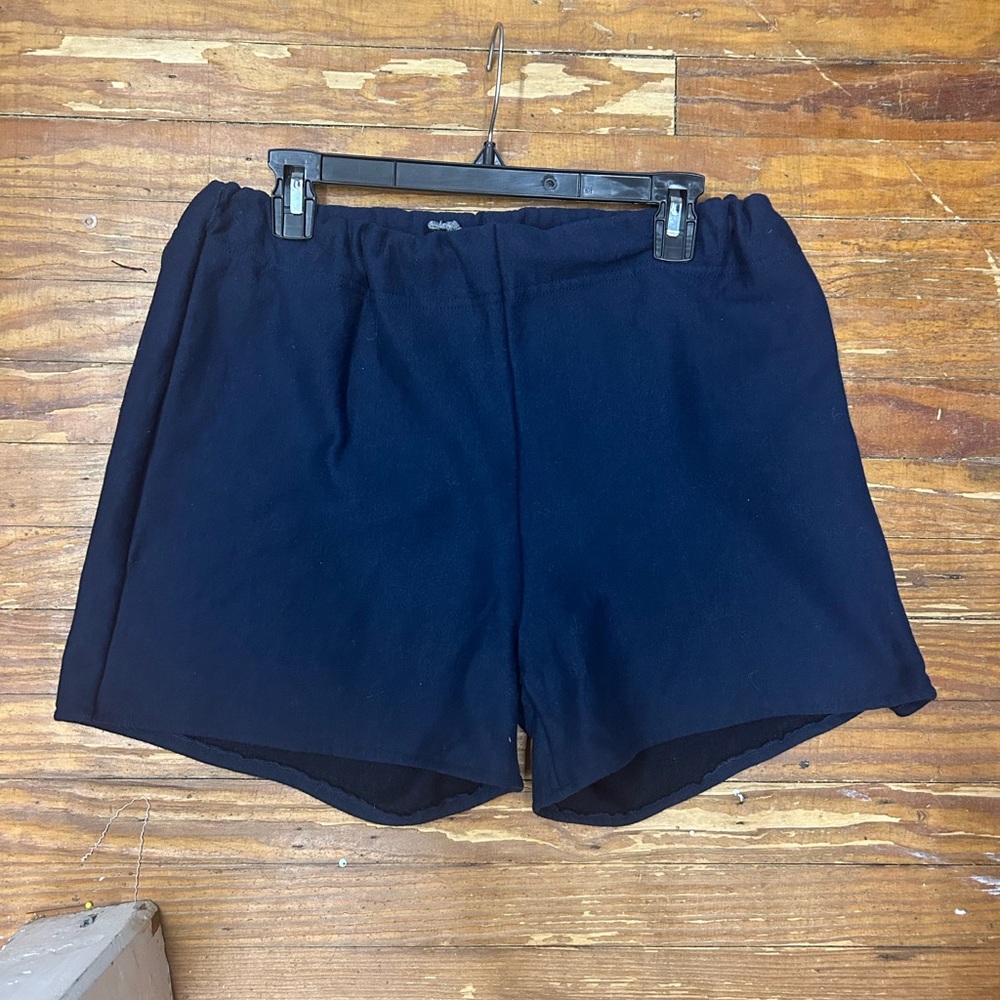 Navy Sweat Shorts